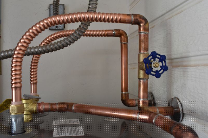 Copper Water Line Installation
