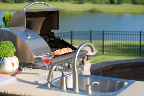 Cost of Outdoor Kitchen Plumbing in Brighton